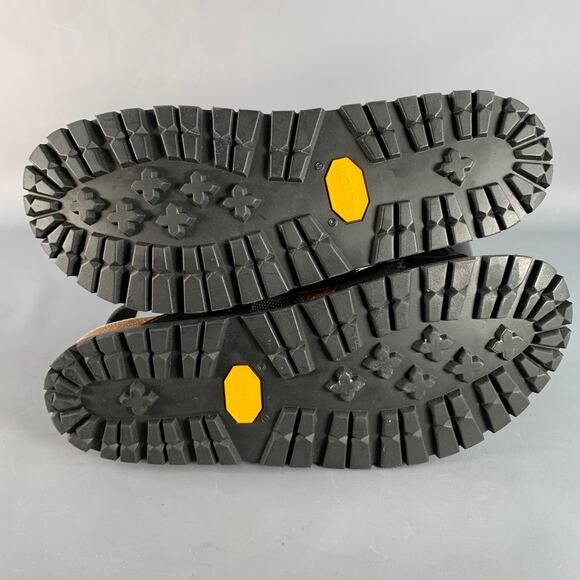 A.P.C. x SACAI Size 11 Jules Black Silver Leather Grommets Sandals main image 2